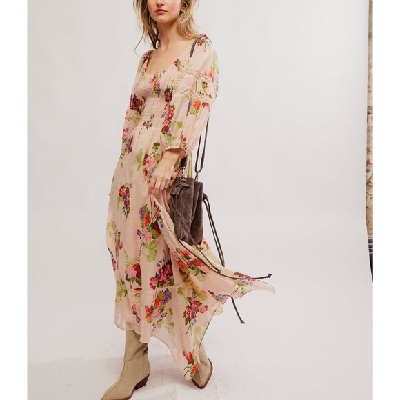 🆕 FREE PEOPLE Morning Glory Maxi / Tea Combo XL - Picture 4 of 7